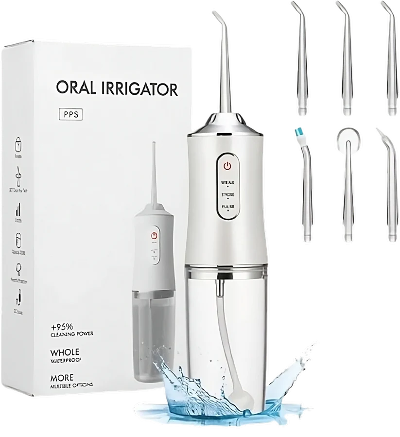 PowerSmile™ - IRRIGADOR BUCAL RECARGABLE